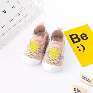 Infant First Walking Baby Casual Shoes with Breathable Fabric All Day Wear Comfort Simple Classic Design Ideal for Both Genders