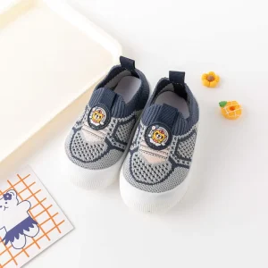 Infant First Walking Shoes Anti Slip TPE Sole Non Slip Safety Design Practical Daily Use Unisex Kids Shoes