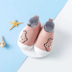 Infant First Walking Shoes Non Toxic Material Animal Print Breathable All Day Wear Comfort Simple Stylish Unisex Design