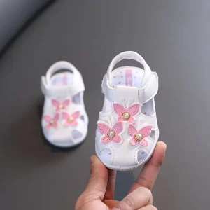 Infant Girls Baby Sandals Cute Bow Princesses Kids Shoes Toddler Children Sandal Soft First Walkers