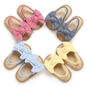Infant Sandals Summer Baby Toddler Shoes Girls Soft Sole Hollow Breathable Sandals