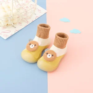 Infant Toddler Shoes Durable Cotton Easy On Off Design Playful Activity Style Gender Neutral Style
