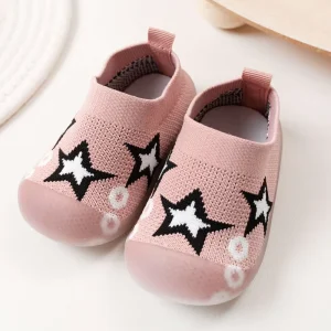 Infant Toddler Shoes Durable Fabric Easy On Off Design Cute Fashion Style Unisex Design New Born Shoes