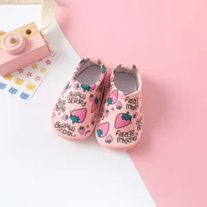 Infant Toddler Shoes with Washable Material Skin Friendly Feature Simple Classic Design Unisex Design