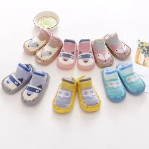 Infant Toddler Walking Shoes Casual Fashion Spring Breathable Anti Bacterial Soft Rubber Sole Non Slip Sock Shoes for Boys Girls