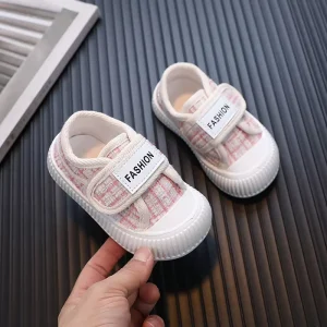 JHT Kids Comfortable Breathable Canvas Shoes Non slip Walking Sports Casual for Kids