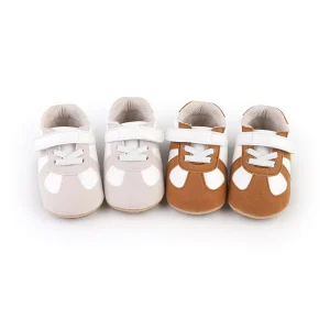 Jiamile New Baby Boy Sports Walking Shoes Toddler Shoes Hook & Loop Closure Anti Slip 0 1 Year Old Pre Walking