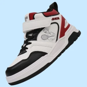 Kid Sport Shoes Stylish Anti Slip Sneakers Basketball Style Shoes Boys Girls Breathable Shoes