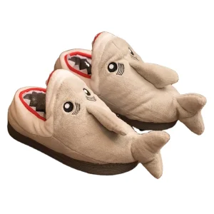 Kids Adults Winter Fluffy Indoor Shoes Cute Christmas Design Breathable Slip-On Closure Autumn Season Unisex Plush Slippers