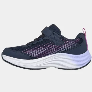 Kids Athletic Sneakers Featuring Adjustable Velcro Strap Elastic Lace Design Lightweight Comfort and Daily Wear