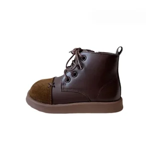 Kids Baby Boy Boots Toddler Short Ankle Kids Boots School Boys Brown Girl Infant Shoes for Baby