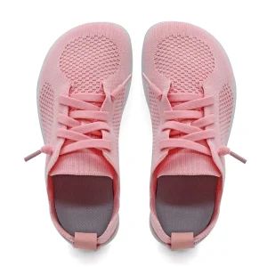 Kids Barefoot Shoes Lightweight Walking Running Athletic Sneakers Breathable Zero Drop Shoes Naturally Splay Wide Toe Box Shoes