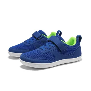Kids Barefoot Sneakers Daily Minimalist Flat Zero Drop Sole Ergonomic Child Shoes Breathable Wide Toe Box Fly Woven Fabric