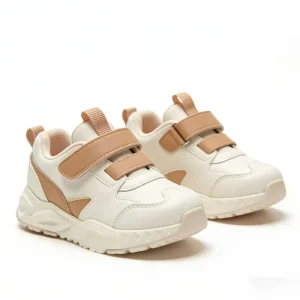 Kids Boys Sneakers Children Casual Athletic Sport Shoes Lightweight Running PU School Shoes Ankle Buckle Strap