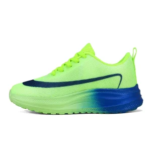 Kids Breathable Cushioning Sneakers Lightweight Rebound Casual Shoes Anti Slip Wear Resistant Soft Walking Shoes