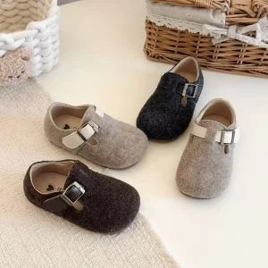 Kids Breathable Loafers Soft Sole Casual Shoes Spring New Style Comfortable Walking Shoes for Boys and Girls