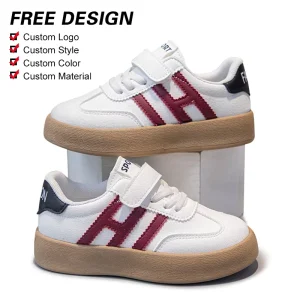 Kids Casual Sport Sneakers Lightweight Toe Boys Girls Comfortable Mesh Lining Flat Autumn Spring Seasons Baby Sports Shoes