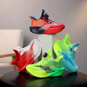 Kids Casual Sports Shoes Comfortable Breathable Non Slip Wear Resistant Customized From Factory for Winter and Spring