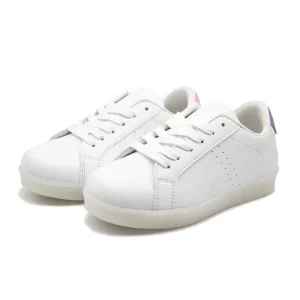 Kids Casual Walking Shoes Girls White Sneakers Children Skateboard Shoes