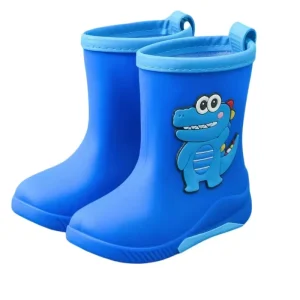 Kids Children’s Rain Shoes Boots Shoes Lightweight Girl Boy Waterproof PVC Kids Rain Boot Shoes for Children