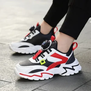 Kids Comfortable Breathable High Quality Mesh Sneakers for Boys