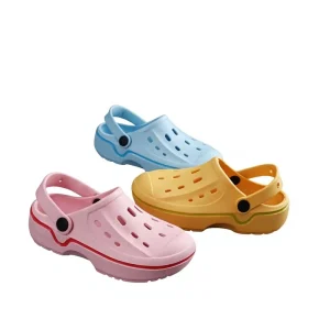 Kids Croc Style Toe Leisure Shoes Summer Breathable Waterproof Sandals Indoor Non Slip EVA Slippers Durable Outdoor Wear