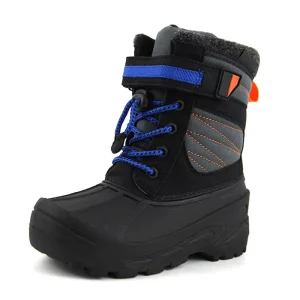 Kids Cute Warm Children Toddler Snow Hiking Waterproof Boots