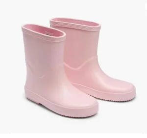 Kids Durable Rubber Waterproof Outdoor Garden Rain Boots Non-Slip Fashion Style with Colorful Print