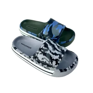 Kids EVA Camouflage Outdoor Slippers Lightweight Breathable Comfortable & Waterproof for All Season Use