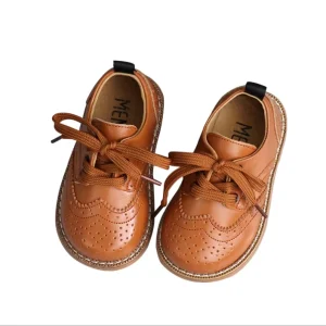 Kids Fashion School Shoes Oxford Patent Classic British Children Shoes Soft Sole Baby Flats Oxford Shoes Black