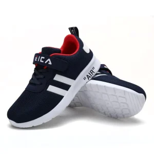 Kids Fashion Sneakers for Boys Girls Mesh Tennis Shoes Breathable Sports Running Shoes Lightweight Children Casual Walking Shoes