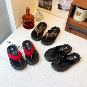 Kids Flip flops Outerwear Slippers Summer New Fashion Casual Seaside Beach Holiday Rhinestone Thong Children Slippers