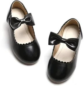 Kids Flower Girl Dress Shoes Girl Ballet Flats Toddler Little Kid Wedding Party
