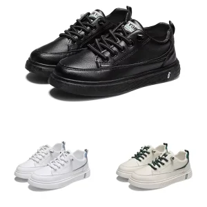 Kids Footwear School Shoes Boys Kids Sneakers Black PU Leather School Shoe Sport Children’s Casual Shoes