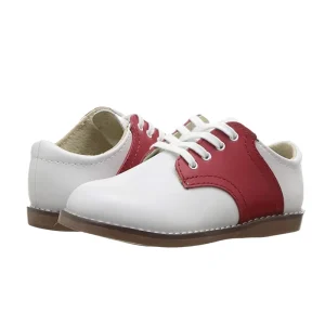Kids Girls Casual Genuine Leather Shoes Children Lace up Two Tone Colour Shoes