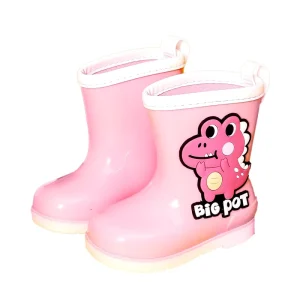 Kids Girls Cute Boys Shoes Rainboots Rain Snow Boots for Children