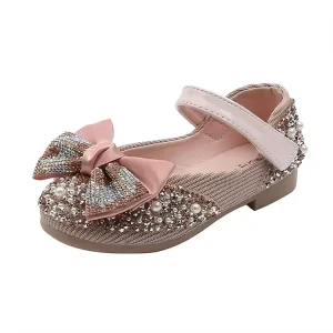 Kids Girls Dress Shoes Sequin Princess Shoes Toddler Baby Sandals