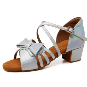 Kids Girls Latin Dancing Shoes Ballroom Salsa Dance Shoes Practice Dance Shoes Children
