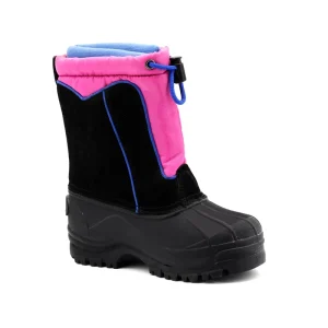 Kids Girls Winter Warm Snow Boots Lightweight Children Waterproof TPR Footwear Shoes