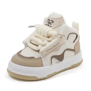 Kids High Quality Sport Shoes Children Girl Mixed Color Kids Unisex Shoes Basketball Sneaker Student for 4 Seasons
