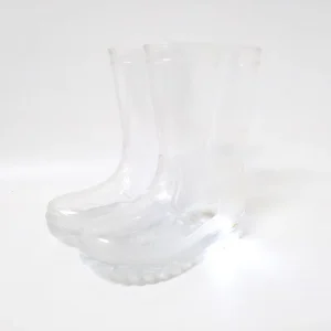 Kids LED Light Transparent Pvc Material Rain Boots