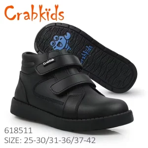 Kids Leather Shoes Fashion Children Casual Leather Shoes with New EVA Sole Anti Slip Wear Resistant