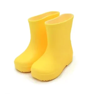 Kids Low top Rain Boots Stylish Waterproof Non Slip for All Seasons Special Unisex for Elementary School Children