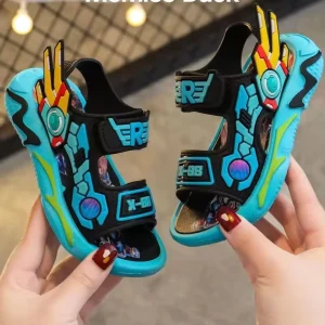 Kids Non Slip Soft Sole Sandals Light PVC Boys Beach Shoes Casual Designer Children Sandals