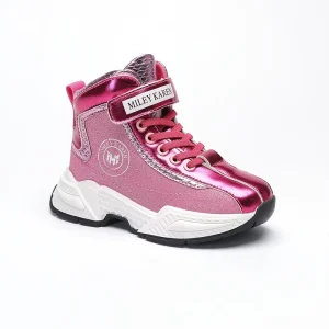Kids Orthopedic Sneakers with Arch Support Pink Rubber Insole Corrective Shoes for Toddler Boys Girls Spring Season