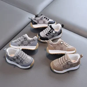 Kids’ Outdoor Casual Sports Shoes Breathable Everyday Walking Shoes Suitable for Boys and Girls for Daily Casual Wear