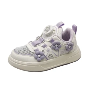 Kids Outdoor Casual Sports Shoes Spring Boys Girls Soft Bottom Mesh Breathable Sneakers Summer Non-slip Toddler Sports Shoes