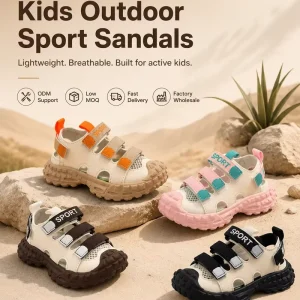 Kids Outdoor Sport Sandals Breathable Summer Sandals for Boys Girls