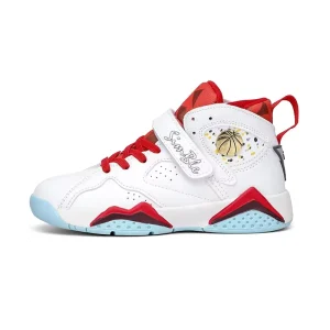 Kids Outdoor Sports Basketball Shoes Boys Anti-slip Rubber Sole Casual Student Shoes for Children Zapatillas