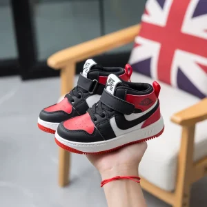 Kids PU Leather Shoes British Children’s Boys Girls Shoes Boots Boys Stylish Little Boy’s Shoes